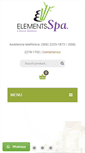 Mobile Screenshot of elementsspacr.com